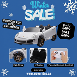 Porsche RUF CTR3 24V 4X4 24V 2-Seater Ride on Car, Licensed (S322)