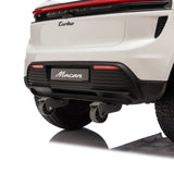 Licensed Porsche Macan Turbo EV 24V Kids Ride-On Car | Leather Seat, 2.4G Remote, Bluetooth