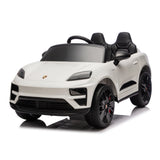 Licensed Porsche Macan Turbo EV 24V Kids Ride-On Car | Leather Seat, 2.4G Remote, Bluetooth
