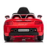 Licensed 12V Porsche Carrera GT 1-Seater Kids Ride-On Car – FR6890