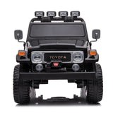 Licensed Toyota Land Cruiser FJ40 24V 2-Seater Kids Ride-On Truck - FR8080