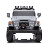 Licensed Toyota Land Cruiser FJ40 24V 2-Seater Kids Ride-On Truck - FR8080