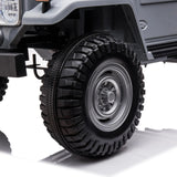 Licensed Toyota Land Cruiser FJ40 24V 2-Seater Kids Ride-On Truck - FR8080