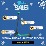 Segway Zing A6 - Electric Scooter (Open Box)