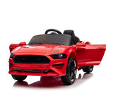 Mustang Style 12V 4X4 1-Seater  Kids Ride On Car with Leather Seat Rubber Wheel (BBH718)