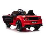 Mustang Style 12V 4X4 1-Seater  Kids Ride On Car with Leather Seat Rubber Wheel (BBH718)