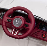 Mustang Style 12V 4X4 1-Seater  Kids Ride On Car with Leather Seat Rubber Wheel (BBH718)