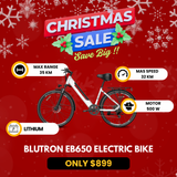 Blutron EB650 Electric Bike- Open Box