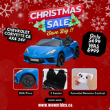 Chevrolet Corvette C8 4X4 24V 2 Seater-Kids Ride On Car