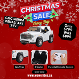 GMC Sierra Denali 4X4 24V 2 Seater Ride On Truck