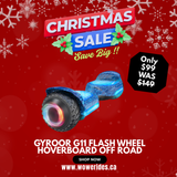 Gyroor G11 Flash Wheel Hoverboard Off Road with LED Lights