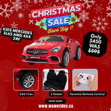 Kids Mercedes SL65 AMG 4X4 24V 1-Seater Kids E-Car With Remote Control (Licensed)