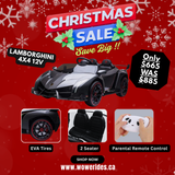 Lamborghini 4X4 12V 2-Seater Kids Ride On E-Car with Remote Control (Original Licensed)