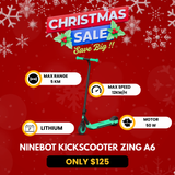 Segway Zing A6 - Electric Scooter (Open Box)