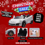Porsche RUF CTR3 24V 4X4 24V 2-Seater Ride on Car, Licensed (S322)
