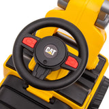 CAT Excavator Foot to Floor Push Car for Toddlers Yellow WOW Electric Rides Calgary Alberta Canada