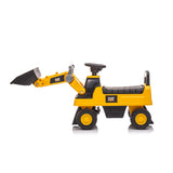 CAT Excavator Foot to Floor Push Car for Toddlers Yellow WOW Electric Rides Calgary Alberta Canada