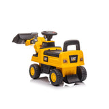 CAT Excavator Foot to Floor Push Car for Toddlers Yellow WOW Electric Rides Calgary Alberta Canada