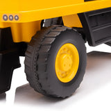 CAT Excavator Foot to Floor Push Car for Toddlers Yellow WOW Electric Rides Calgary Alberta Canada