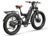 FreeSky Warrior Pro M-530 Black Dual Motor 4000W Fat Tire Electric Mountain eBike 120-Mile Range AWD – WOW Electric Rides Calgary Alberta Canada