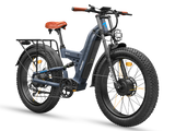 FreeSky Warrior Pro M-530 Stone Blue Dual Motor 4000W Fat Tire Electric Mountain eBike 120-Mile Range AWD – WOW Electric Rides Calgary Alberta Canada