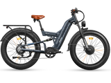 FreeSky Warrior Pro M-530 Stone Blue Dual Motor 4000W Fat Tire Electric Mountain eBike 120-Mile Range AWD – WOW Electric Rides Calgary Alberta Canada