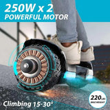 Gyroor G11 Flash Wheel Hoverboard Off Road with LED Light