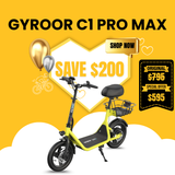 Gyroor C1 Pro Max Electric Scooter- Deal