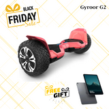 Gyroor G2 Hoverboard For Adults 700W All Terrain Hoverboard 8.5 inch-get free iPad