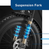 Hiboy EX6 Step-thru Fat Tire-OB