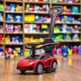 Lamborghini 3-in-1 Kids Ride On Push Toy Car (FR3444)