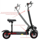 Freeboy J01 800W off-road electric scooter with seat 28MPH 21-mile range adults – Wow Electric Rides Calgary Alberta Canada