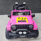 Jeep Wrangler Style 2025 4X4 12V 1-Seater Kids Ride On Electric Truck (S619)