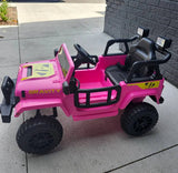 Jeep Wrangler Style 2025 4X4 12V 1-Seater Kids Ride On Electric Truck (S619)