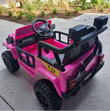 Jeep Wrangler Style 2025 4X4 12V 1-Seater Kids Ride On Electric Truck (S619)