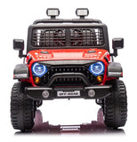 Jeep Truck 12V 4X4 1-Seater Kids Ride On Electric Car with Leather Seat Rubber Wheel, (NEL-618)