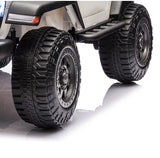 Jeep Truck 12V 4X4 1-Seater Kids Ride On Electric Car with Leather Seat Rubber Wheel, (NEL-618)