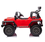 Jeep Truck 12V 4X4 1-Seater Kids Ride On Electric Car with Leather Seat Rubber Wheel, (NEL-618)