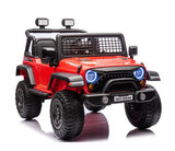 Jeep Truck 12V 4X4 1-Seater Kids Ride On Electric Car with Leather Seat Rubber Wheel, (NEL-618)