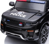 Police Car 4X4 12V 2 Seater - Kids Ride On SUV (ZB-021)