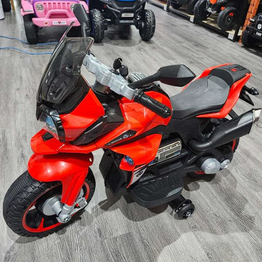 R800 6V Electric Kids Ride On Motorcycle with Training Wheel