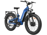 FreeSky Ranger Air M-540 Blue Dual Motor 3500W Fat Tire Electric eBike 96-152KM Range – WOW Electric Rides Calgary Alberta Canada
