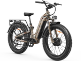 FreeSky Ranger Air M-540 Camouflage Off-Road Dual Motor 3500W Fat Tire Electric Bike for Adults – WOW Electric Rides Calgary Alberta Canada