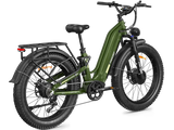 FreeSky Ranger Air M-540 Green Electric Mountain eBike 3500W 26-inch Fat Tire Full Suspension – Buy at WOW Electric Rides Calgary Alberta Canada