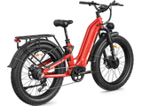 FreeSky Ranger Air M-540 Red Dual Motor 3500W High-Power Fat Tire eBike 152KM Range – WOW Electric Rides Calgary Alberta Canada