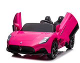 Maserati MC20 24V 4x4 2-Seater Kids Ride on Car with Leather Seat Rubber Wheel, Licensed (S315 )