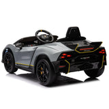 Licensed Lamborghini Autentica S319 12V Electric Kids Ride On Car Leather Seat Rubber Wheel (S319)