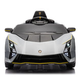 Licensed Lamborghini Autentica S319 12V Electric Kids Ride On Car Leather Seat Rubber Wheel (S319)
