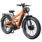 Tesway X9 AWD Dual Motor Electric Mountain Bike – 4000W Peak Power, 193KM Range