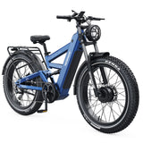Tesway X9 AWD Dual Motor Electric Mountain Bike – 4000W Peak Power, 193KM Range